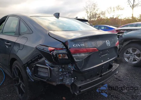 2025 Honda Civic Sport из США, поврежденный, VIN 2HGFE2F53SH549055